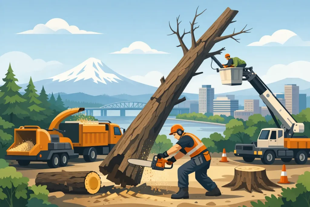 Hazardous Tree Removal Cost in Portland